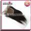 virgin indian hair 4*4 lace closure piece in straight