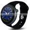 C1 Dual Bluetooth Heart Rate Track 1.22 inch Smart Watch with Siri Gesture Control Flashlight Calculator IP67 Waterproof