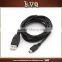 Hot selling USB 2.0 A Male to Mini 5 Pin B Data Charging Cable Cord Adapter DS