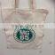 30x30x10cm Long handles Cotton Shopping bag