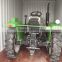 35HP 4wd tractor with front loader 4in1 bucket and backhoe,4cylinders,8F+2R shift,with Cabin,heater,fan,fork,blade