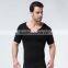 Long sleeves sex colorful leopard-spotted men slimming sport body shaper