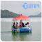 2.5m 7seats round entertainment plastic boat