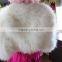 Hollywood Nostalgic Glamour Soft White Marabou Feather Shawl Coat