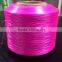 150D dyed pp flat multifilament fiber yarn for weaving rope fabric