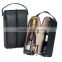 IN STOCK - New Arrival Top Grade black pu leather wine carrier                        
                                                Quality Choice