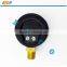 General use black metal cheap monometer,economical pressure gauge