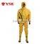 Chemical fire safety clothing for fireman fire fighting