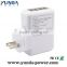 New Brand 4 Port USB Charger 5V 2A Output Charger for Mobile Phone