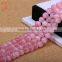 Wholesale high quality pink cat eye round beads jewelry