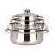 wholesale stainless steel home utensils of cookware with glass lids in china