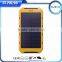 Promotional Dual Usb Solar Mobile Charger Super Fast Power Bank With ce