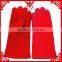 14 inches cow leather cotton welding gloves