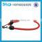 Whosesale PP colored luggage rope with plastic coated hooks