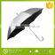 2016 Straight Promotional Umbrella Large White Automatic Umbrella