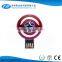 2016 HotSale Iron Man USB Flash Drive Pen Drive Crystal Diamond PenDrive 4GB 8GB 16GB 32GB 64GB Memory Stick/Thumb/Pendrives                        
                                                Quality Choice