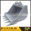 good quality excavator spare parts heavy duty bucket, HD bucket