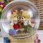 home decoration Creative gifts Teddy bear snow globe