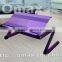 Wholesale aluminum alloy foldingportable laptop table stand outdoor