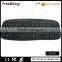 Wholesale price black color 2.4ghz wireless Combo mouse and keyboard