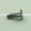 Wholesale nickel free different size round head metal semi tublar rivet for golfbags