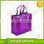 laminated nonwoven bag/pe cover pp non woven shopping bag/7 colors logo lamination non woven bag