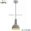 New Product Wood Concrete lamp shade hanging light Pendant Lamp for home decoration