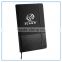 black art paper cover notebook with pen