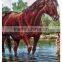Chinese high quality embroidered canvas oil painting, gobelin fabric
