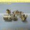 CNC turning brass insert fastener/ high precision brass machining parts