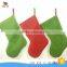 Promotional customized printed cheap christmas decoration sock