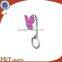 custom cute decorative metal clothes purse hanger hook with key ring                        
                                                Quality Choice