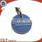 custom two side pro-enamel cheap metal plating nickle for supermarket trolley coin
