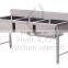 china manufacturer used commercial stainless steel sink hotel kitchen                        
                                                Quality Choice