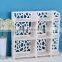 Doctors office furniture cube wood plastic combination storage rack