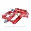 Colorful Lightweight 116*112mm Aluminum Alloy Bike Road Cycle MTB Bicycle Pedals