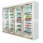 supermarket glass door freezer multideck showcase