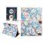 New arrival factory price flower pattern fabric filp case for ipad pro