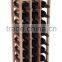 New Design Column Display Bamboo Wine Rack Hot Sale Bamboo Wine Stand Wholesale