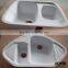 Solid surface stone acrylic kitchen sink
