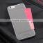 Super Slim Phone Case Card Holder for IPhone 6S, Leather Cover for IPhone 6, PP+ PU Mobile Case