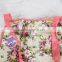 modern sexy design nice flower printed bow sewn kitchen apron