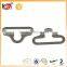 winter WHITE buckle sling garment accessory