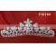 glitter rhinestone flower headband tiara flower crown