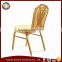 low price aluminum wholesale gold banquet chair