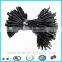 0.5M black 22awg 5.52.5mm y splitter dc cable