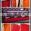 2016 colorful designs red felt pvc flooring