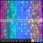 multi color christmas curtain led waterfall light