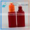 red square plastic eliquid bottle made in China hot sale dropper bottle with childproof tamper evident cap