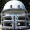 outdoor fun pvc tarpaulin inflatable football helmet tunnel